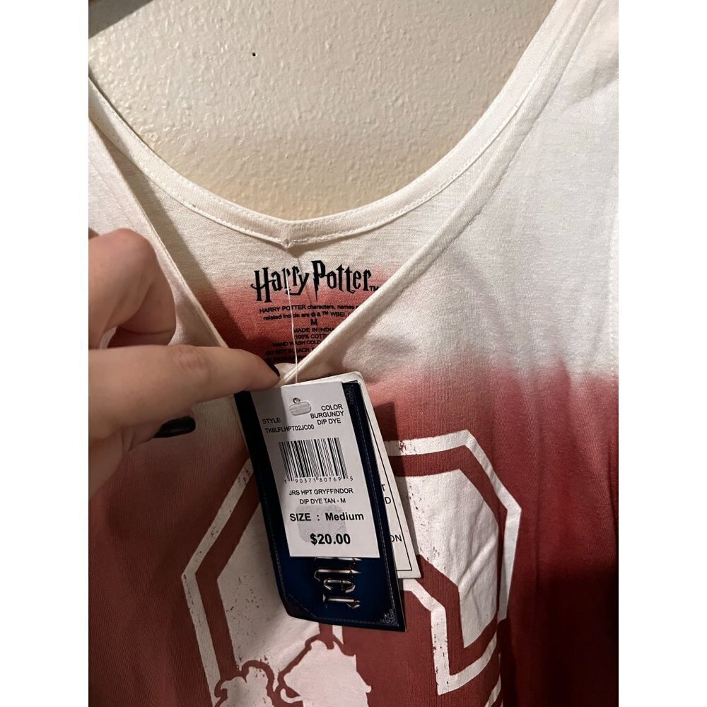NWT Juniors Harry Potter Gryffindor Ombre Tank Top Size M [NEW] - Picture 2 of 5